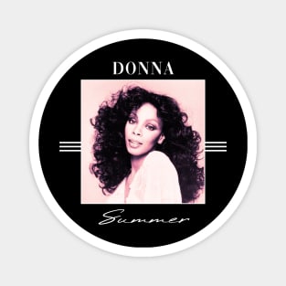 Donna Summer /// Retro colors Magnet